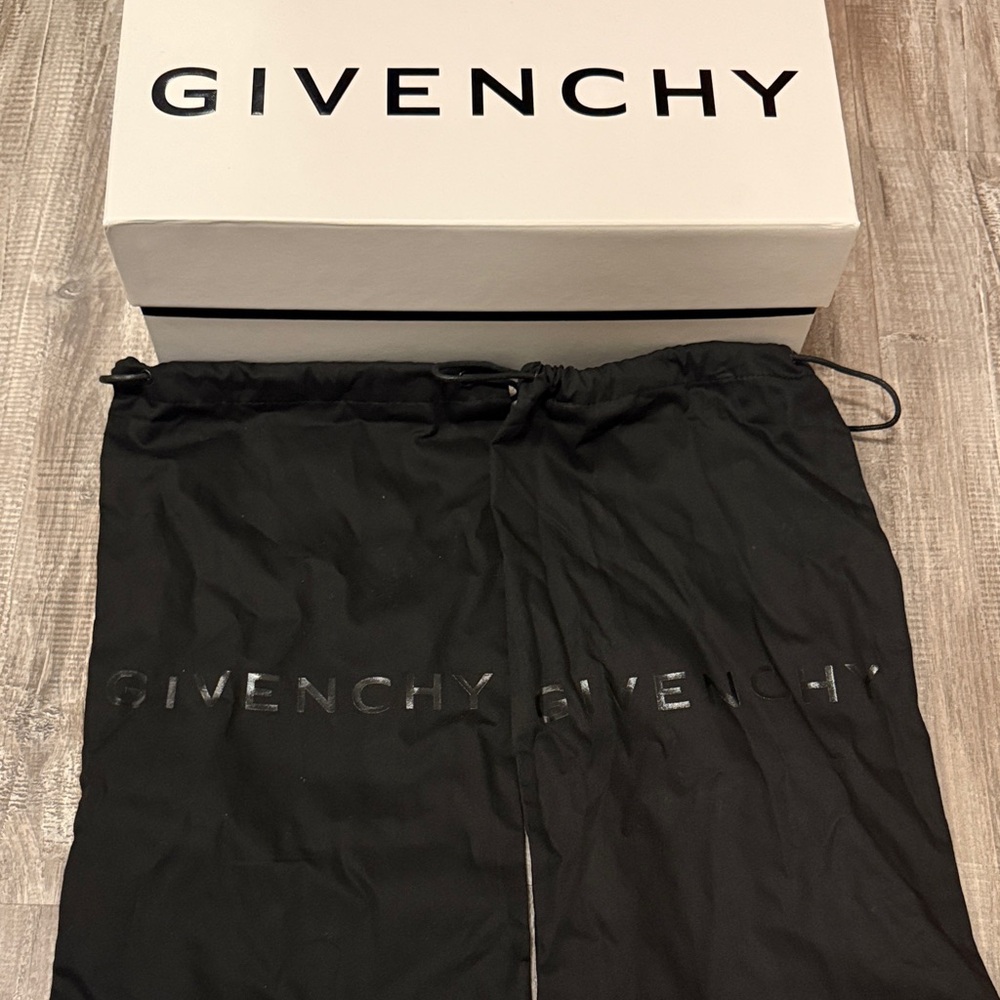 Givenchy Black Dust Bag and Box Set